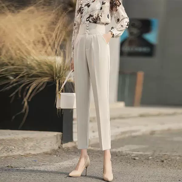 Off-white nine points [elastic, anti-wrinkle and non-pilling] slightly translucent