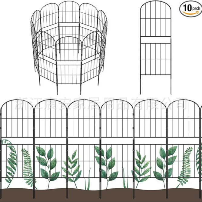 Амазонка трансграничное садоводство кованое украшение сад восхождение ротанг забор двор животное забор домашнее животное забор собачий клетка