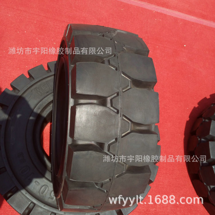 18x7-8 叉车轮胎 拖车轮胎 实心胎