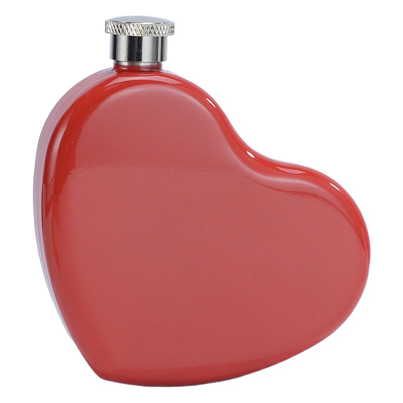 304 Thickened Special-shaped Small Hangs Mini Love Fish Banana Stainless Steel Wine Set Round Pot Wine Bottle Crafts