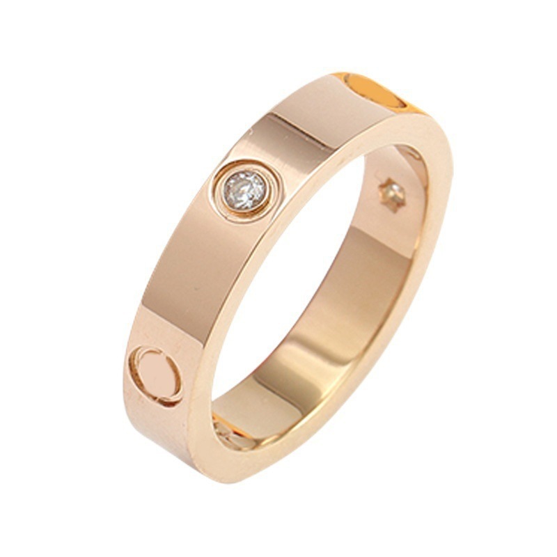 Golden, pink gold, 4mm