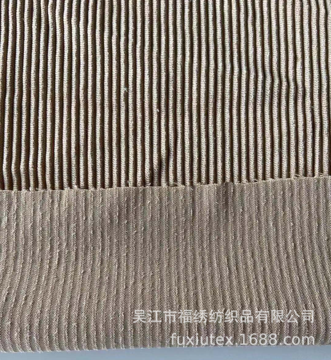 源头厂家现货供应6条锦涤弹力灯芯绒时装裤子服装面料灯心绒布料