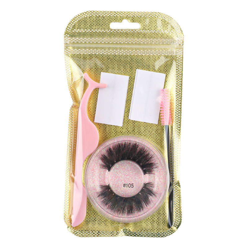 Glue-free Imitation Mink Thick False Eyelashes Set display picture 4