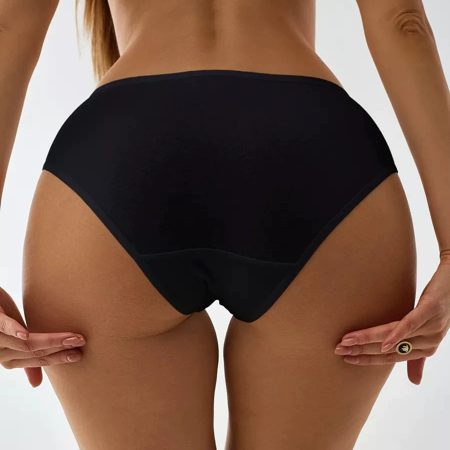 Женские трусы-слипы, 95% хлопок, размеры S–XL, классическая комфортная посадка
