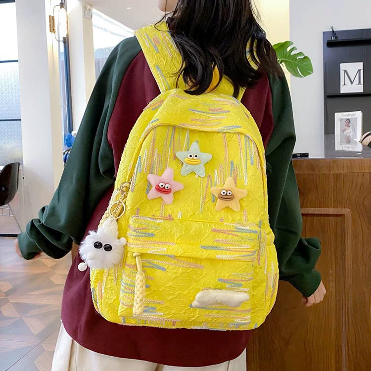 High quality Japanese brand cute backpack, capacious bag, for students