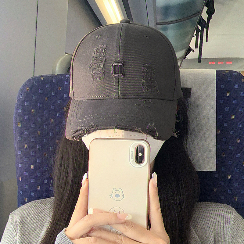 大头围棒球帽男女显脸小鸭舌帽子女款加大加深宽帽檐硬顶复古潮牌|undefined