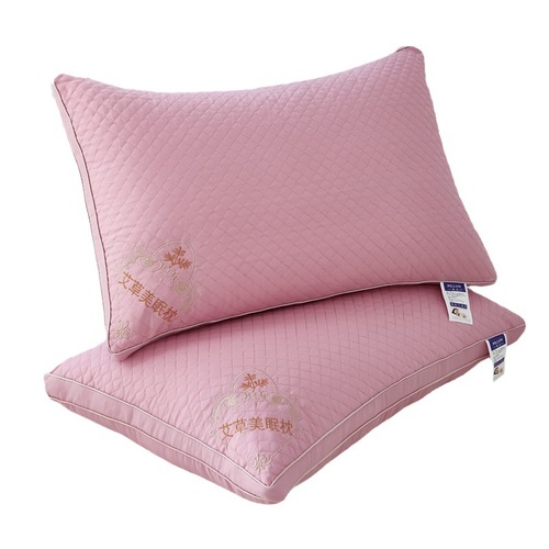 Astragalus Beauty Sleep Pillow Adult Pillow Core with Cotton Quilted Pillow Hotel Pillow Cervical Support Pillow Single Head Protection