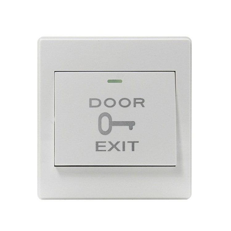 86盒明装出门开关 门禁出门按扭 带86底盒 开门按扭开关 明装