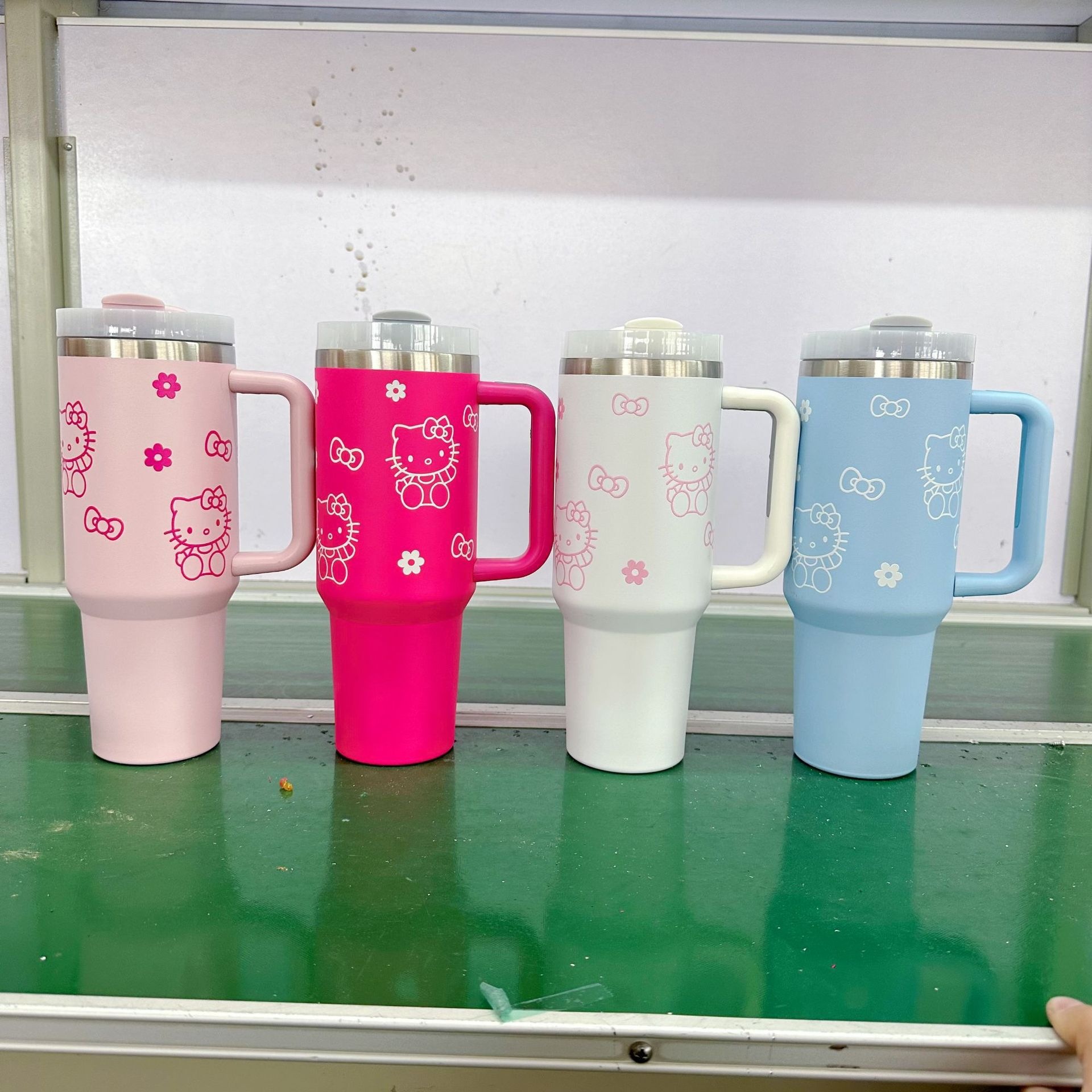 1 a 1 versión estadounidense spot explosivo Amazon Stanley OR coprint Stanley2 generación 40 oz taza de calor nicho