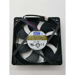 DATA1225B2X 原装AVC 12025 12V 0.27A 12CM交换机/机箱静音风扇