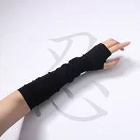 Летние солнцезащитные рукава из ледяного шелка, рукава для рук, перчатки на руки, женские модные мужские рукава с защитой от ультрафиолета для вождения на льду