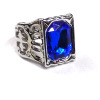 Sapphire ring with stone, finger props, cosplay, wholesale