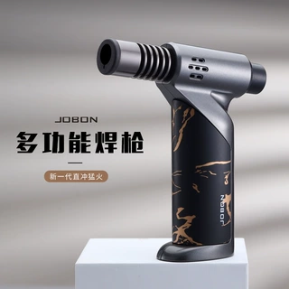 Jobon中邦创意打火机防风直冲防风喷火枪户外烧烤打火机厨房烘烤