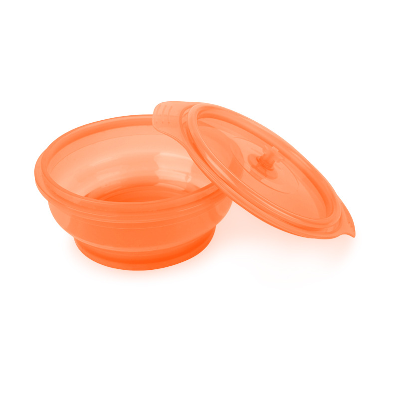 硅胶折叠饭盒便携午餐野餐便当冰箱保鲜料理盒学生食堂饭盒留样盒