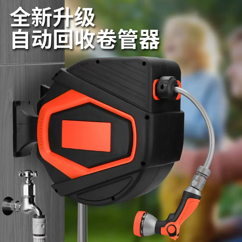 卷管器源头厂家批发多功能卷管器园林水鼓自动回收卷管器