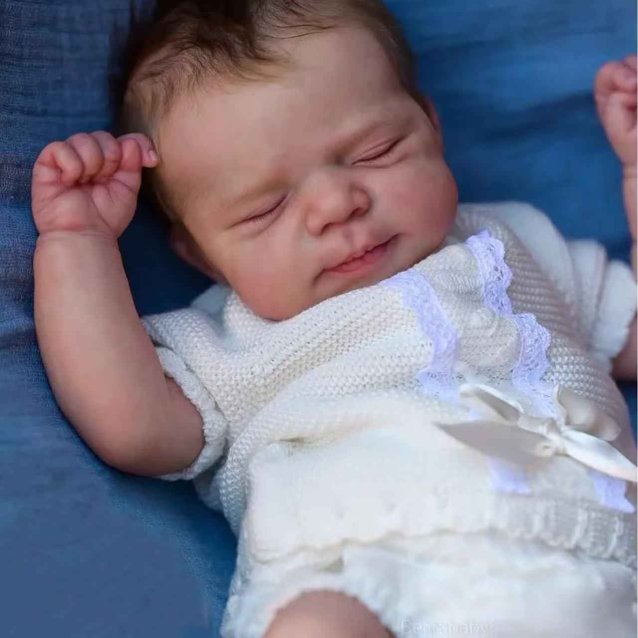 19 pulgadas pascale renacimiento bebé muñeca de simulación muñeca recién nacida suministro transfronterizo de una pieza