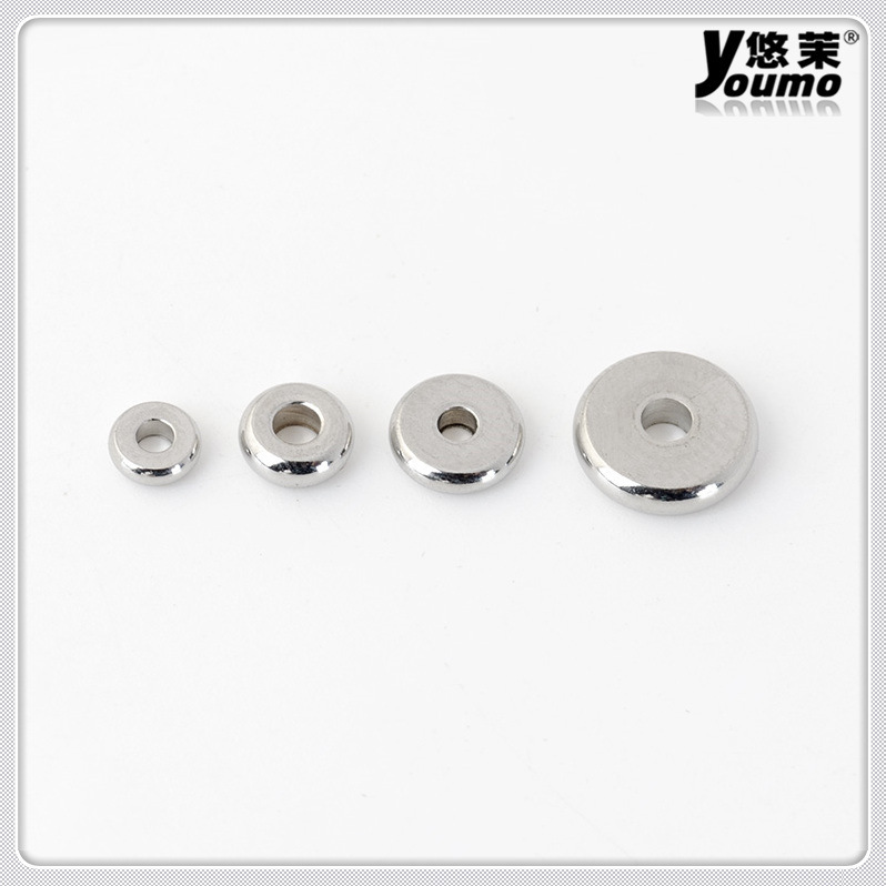 Manufacturer Wholesale Stainless Steel Spacers Corrosion-Resistant Spacers Spacers Jewelry Abacus Beads DIY Jewelry Accessories