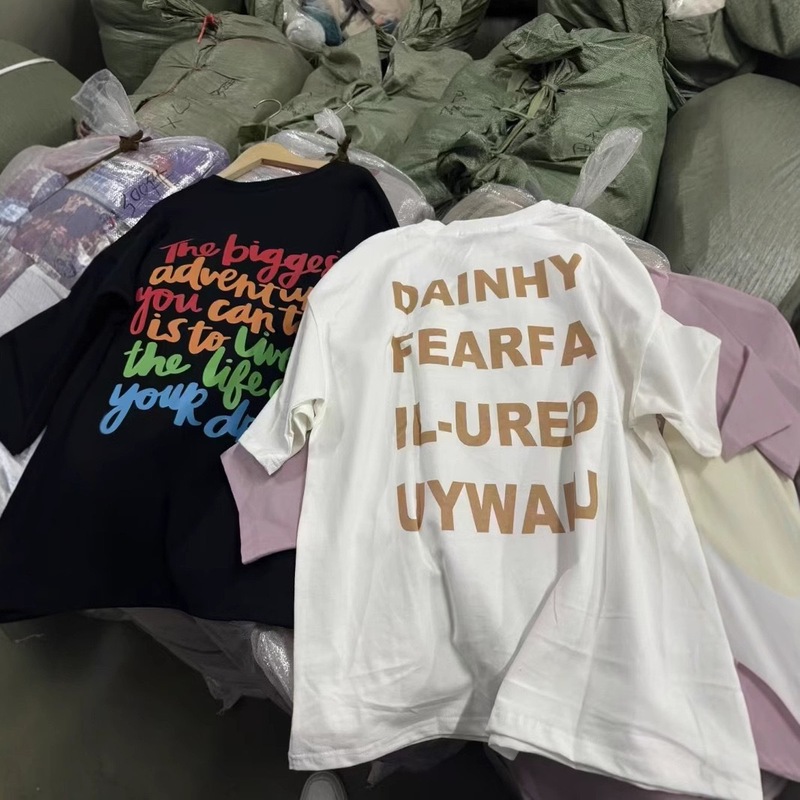 外贸女装夏季短袖t恤宽松重磅韩版打底上衣地摊批发便宜批发|undefined