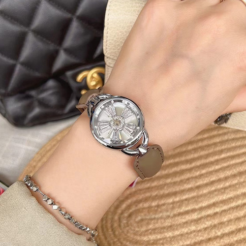 Mishali/Meilisha Lucky Hand Bracelet for Women, Snowflake Women's Style Summer Small and Elegant Light Luxury Women's Watch