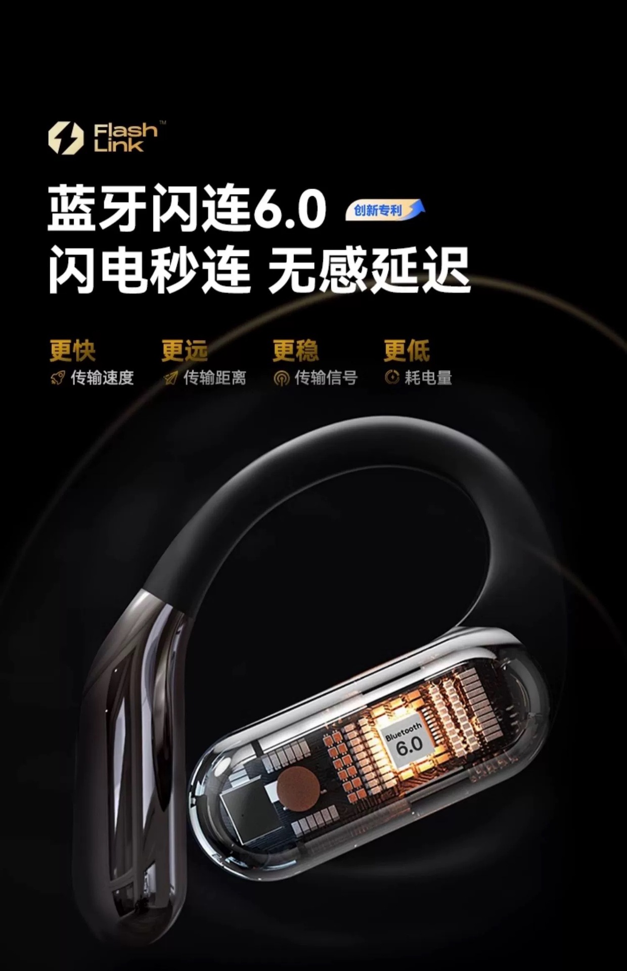 Cross-border bestselling ear-hook AI translation wireless Bluetooth earbuds Q16 running sports ear-hook design smart digital display