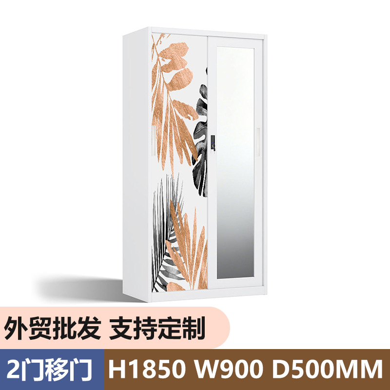 Amazon Hot Steel Printing Wardrobe Ward