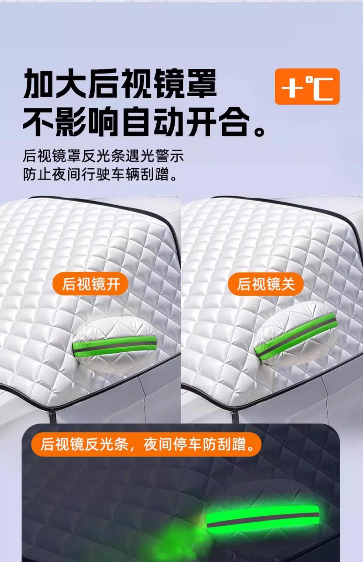Suitable for Tesla Model 3/Y/S Car Front Windshield Winter Anti-Frost Cover Snow Cover Car Cover