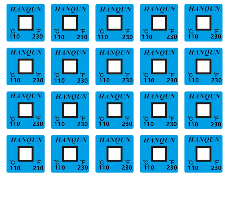 HWDJ-110 бумага для измерения температуры с изменением цвета группа Han необратимый патч для измерения температуры индикатор температуры изменение цвета ручка чувствительная к температуре полоса