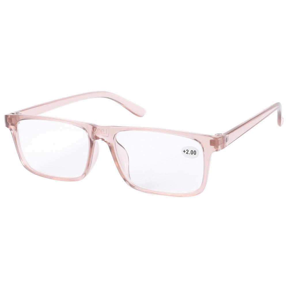 Fashionable plastic universal comfortable glasses for men and women