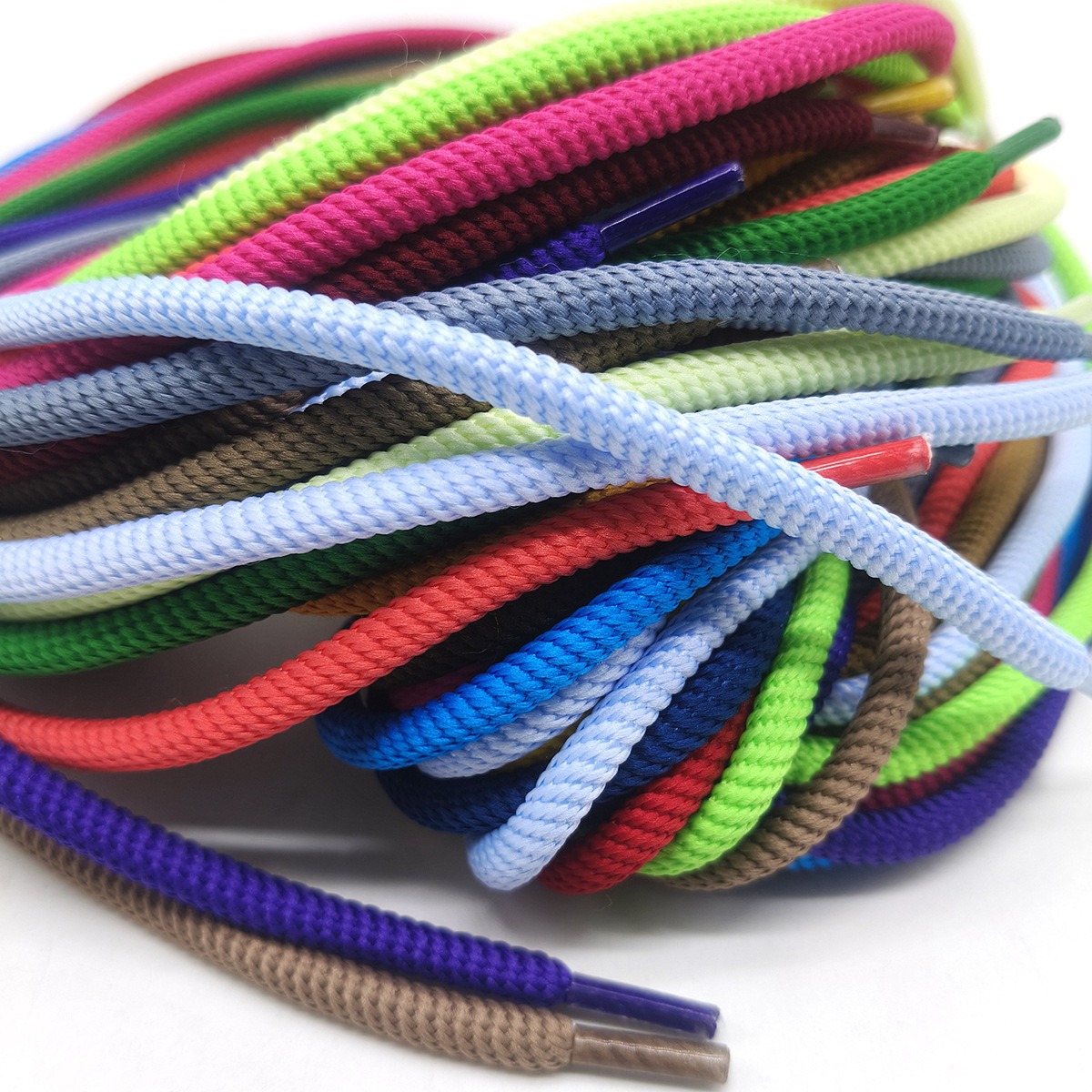 210 color 5mm color costilla núcleo general grueso redondo cordón de zapatos casuales zapatos de botellas de rosca image 4