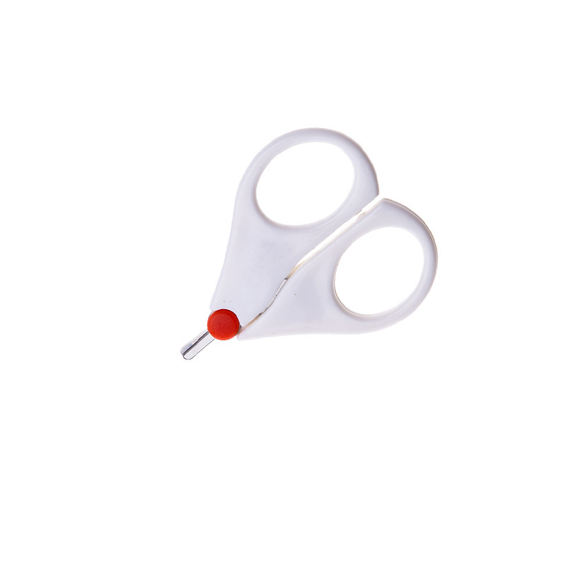 Doraemon Dobby Baby Scissors, Infants Scissors, Newborn Scissors, Small Scissors with Case, Dustproof, Model 6107