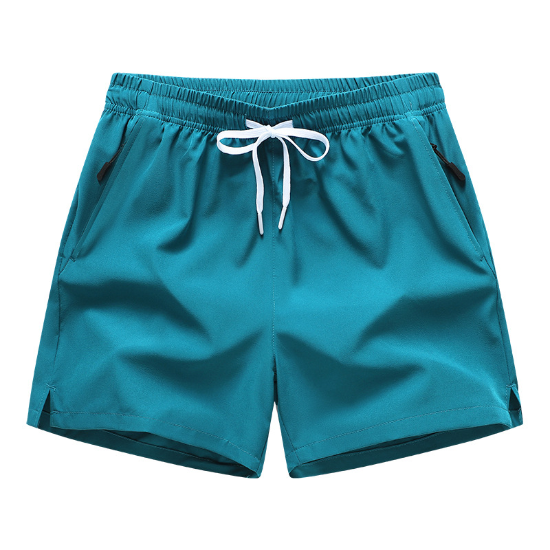 Pantalones Cortos Deportivos de Seda de Hielo para Hombre de Poliéster Transpirables para Running image 7