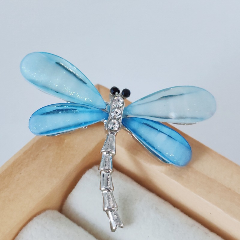 Spilla libellula donna accessorio moda spilletta animale_voghion.com