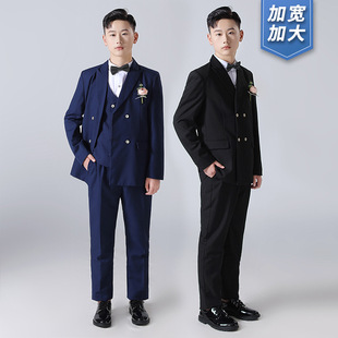 Fat Boy's suit Boy's plus size suit Big Boy's host speech chorus piano performance dress