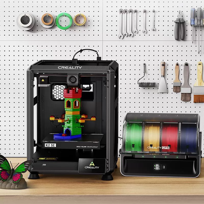 3D-принтер Creality K2 SE Combo многоцветная печать настольный