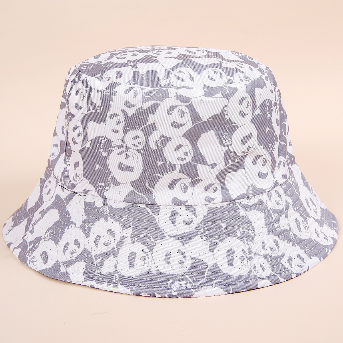 Sombrero de pescador impreso de las mujeres sombrero de pescador de Panda lindo de verano nuevo sombrero de lavabo de doble cara sombrero casual sombrero de protección solar para hombres image 5