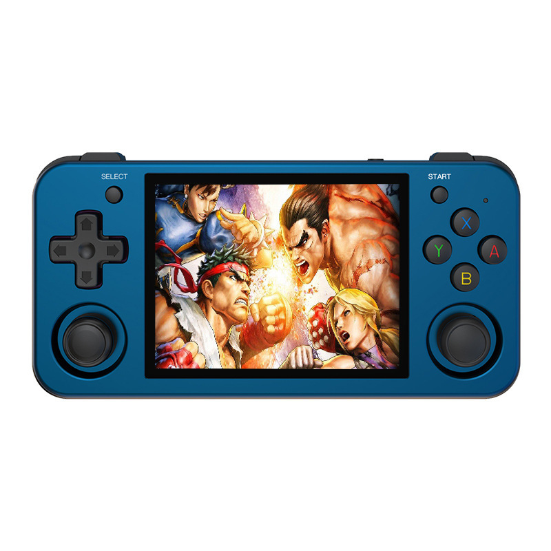 AliExpress mismo RG353M máquina de juego de Metal sensación de código abierto máquina de mano PSP Arcade Android máquina de juego portátil