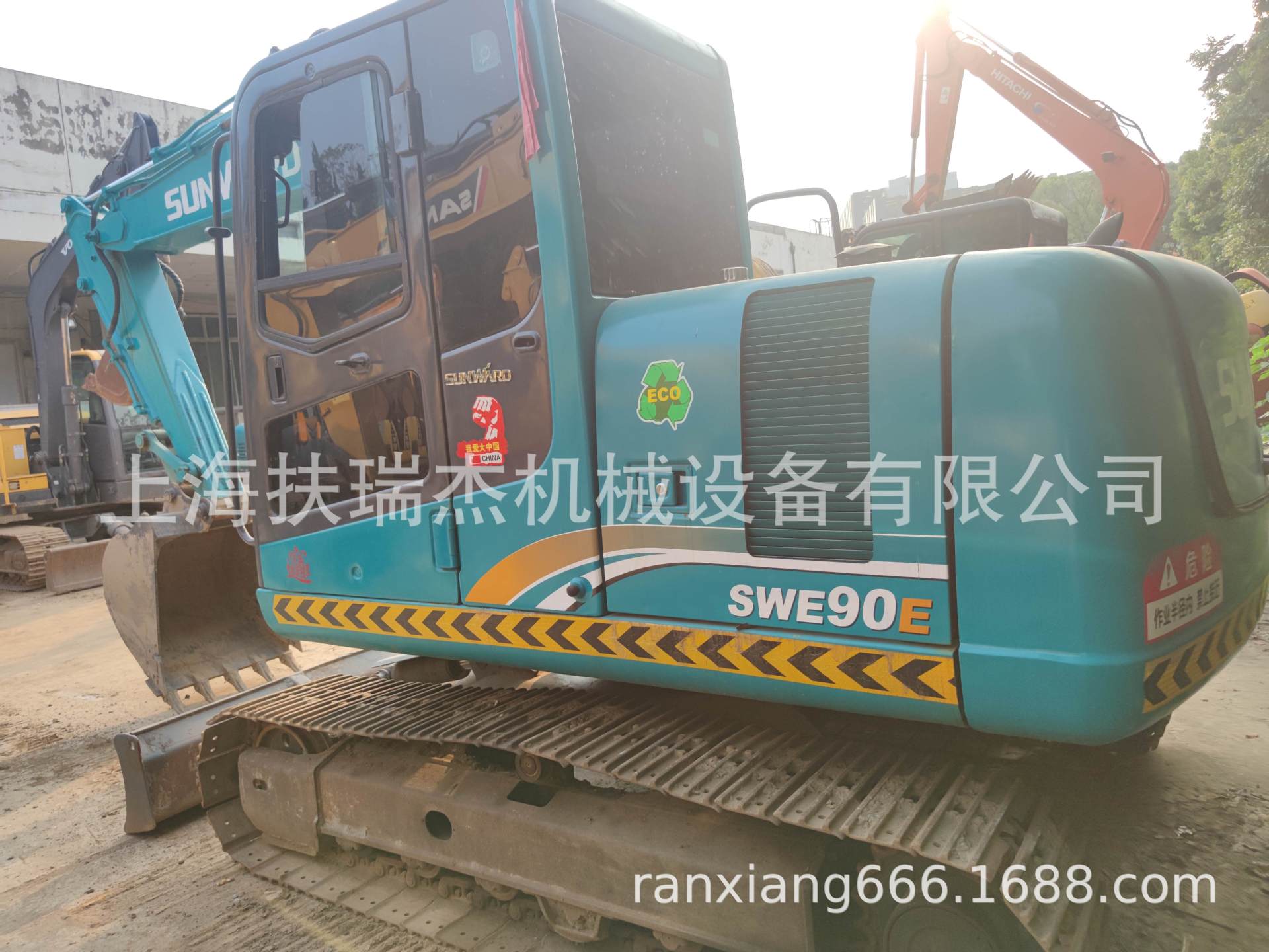 山河智能SWE90挖掘机9吨钩机二手土方山河智能90挖土机