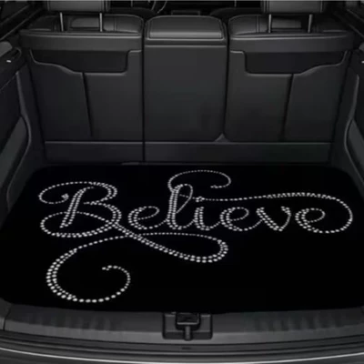 Avtomobil döşəmə paspasları – Sports-Style Car Floor Mats - 318-plus-trunk-mat-3-75100cm-crystal-velvet-dot-bottom