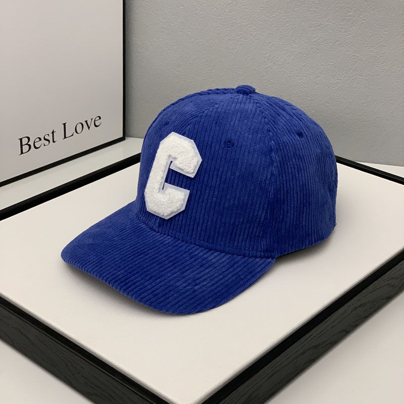 Mode Cord Baseball Kappe Damen Buchstabe C Snapback Hut Frauen Einkaufen Dress Up Einstellbare Casual Caps Hip Hop Hüte – Detail 15