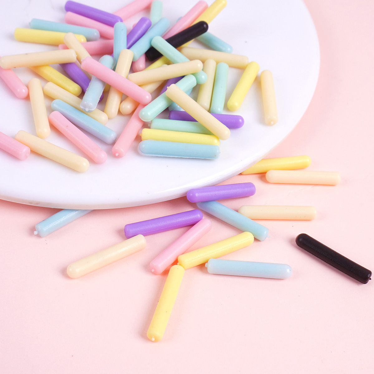 Simulated Mini Chocolate Bar Cheese Stick DIY Handmade Decorative Accessories Miniature Food Toy Simulated Food Sugar Stick