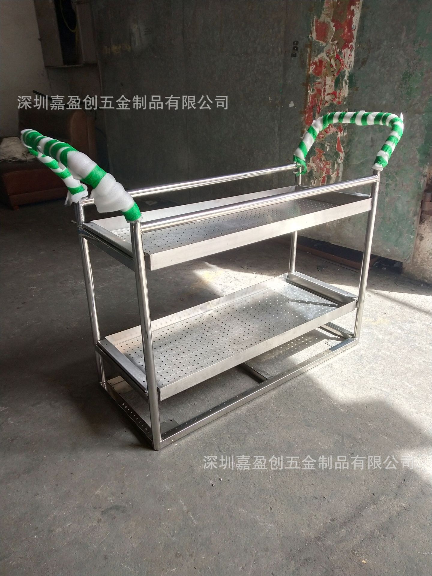 不锈钢6寸晶圆盒推车 非标 工具手推车 支持推车