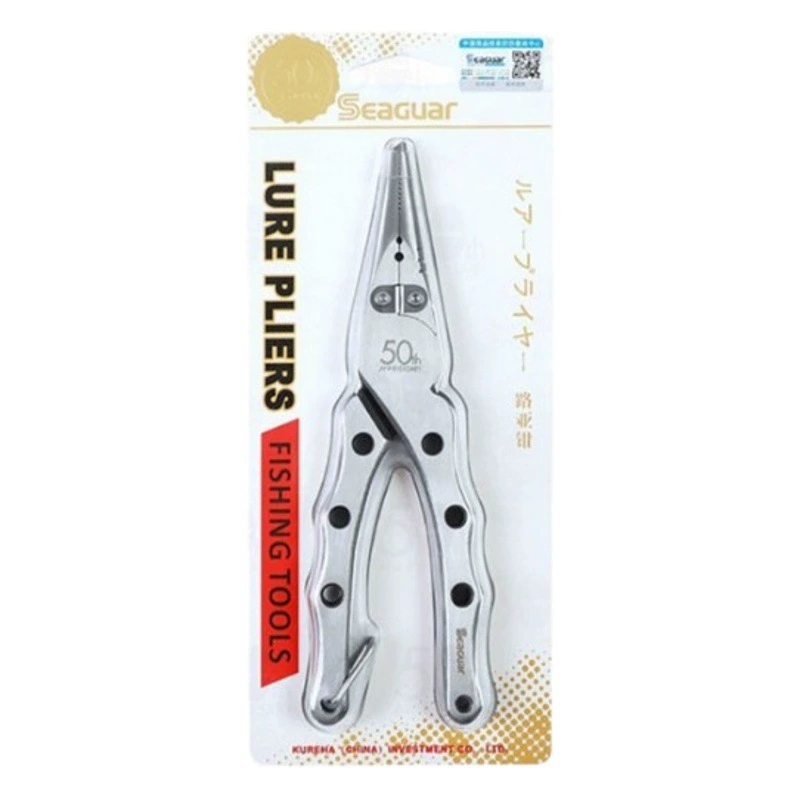 SEAGUAR Sege 50-летие, плоскогубцы Luya, многофункциональные ножницы из нержавеющей стали из полиэтилена для лески, управление кольцами, плоскогубцы для рыбы
