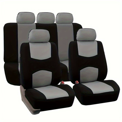 Seat cushion, seat cover — Foreign trade seat covers, car seat - gray-2-piece-set-single-seat