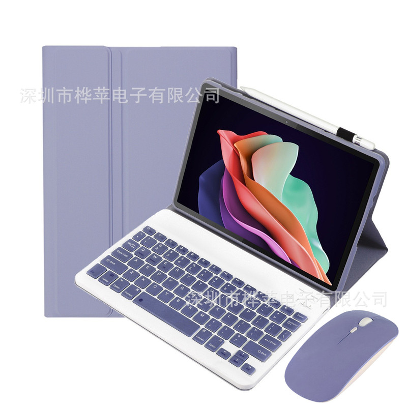 Lenovo Tab 10.1 2025タブレットワイヤレスbluetoothキーボードレザーカバーはLenovo 10.1ケースに適用されます|undefined