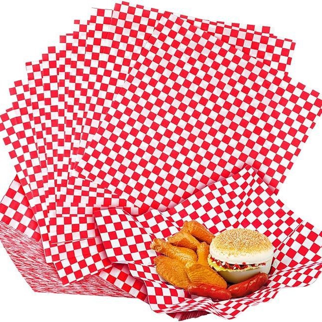 Papel para hornear pan Papel para hamburguesas Papel para pizza Papel para platos de comida Papel para sándwich Papel para freidora Papel a prueba de aceite