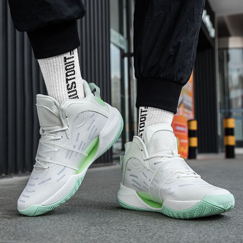 Chaussures de basket-ball pour hommes, baskets fluorescentes en maille respirante, tendance de rue, qui sonneront, nouvelle collection 2023_voghion.com