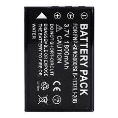 FNP-60 battery is suitable for Fuji cameras FNP60 SLB1137 LI-20B K5000 D-L12 F410