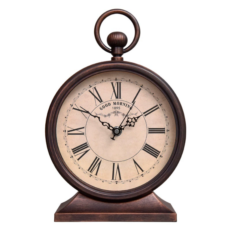 Американские ретро креативные настольные часы домашние часы Гостиная декоративные часы часы антикварные часы