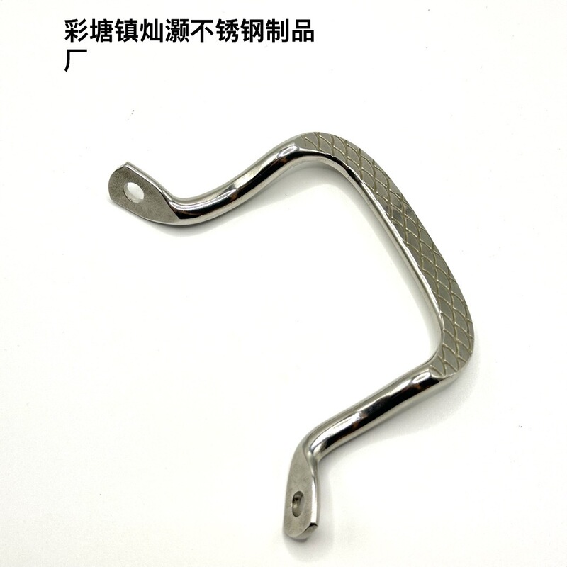 不锈钢压纹耳鱼鳞锅耳 火锅耳汤锅耳 干锅耳炒鼎耳|undefined