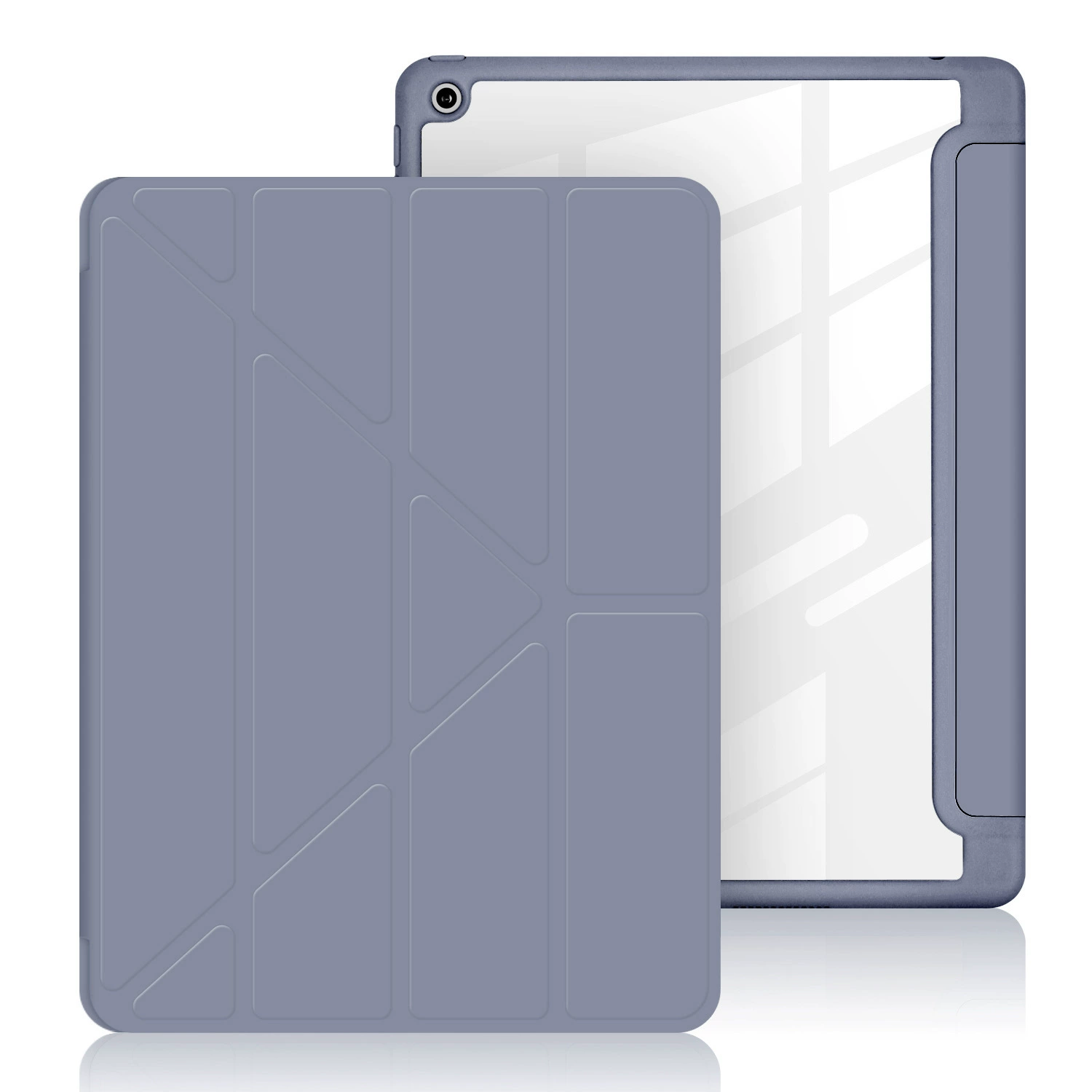Подходит для iPad 10.9, акриловый Y-образный складной защитный чехол, 10.2 слот для стилуса, мягкий кожаный чехол для Pro 11/12.9
